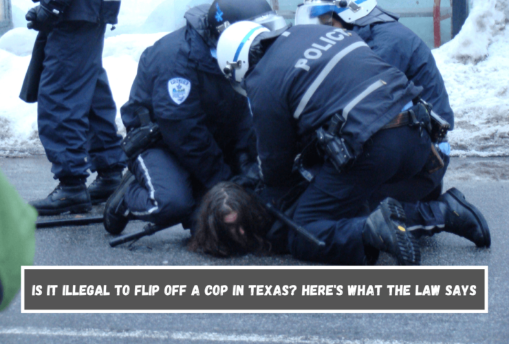 Is It Illegal to Flip Off a Cop in Texas Here's What the Law Says