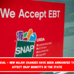 It’s official – New major changes have been announced that will affect SNAP benefits in the state