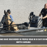 K-9 teams have discovered 20 people dead in 10 days in western North Carolina