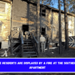 Multiple residents are displaced by a fire at the Southern Pines apartment