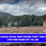 North Carolina official shows shocking tourist town damage Everything washed into the lake