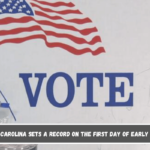 North Carolina sets a record on the first day of early voting