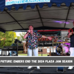 Picture Embers end the 2024 Plaza Jam season