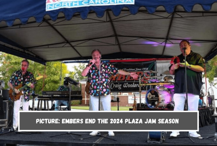 Picture Embers end the 2024 Plaza Jam season