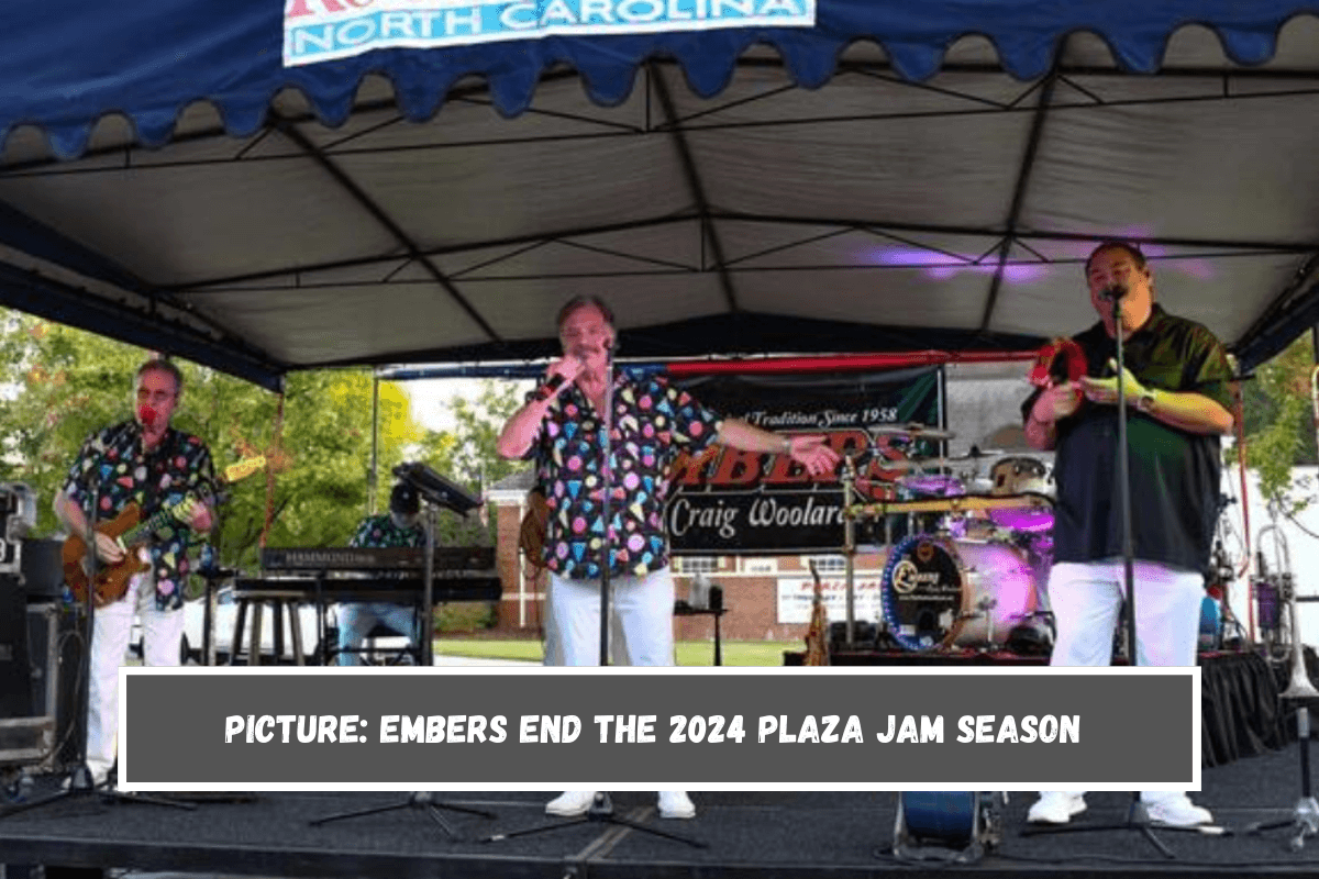 Picture Embers end the 2024 Plaza Jam season