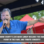 Richmond County's live music lineup includes the Embers, Pickin' in the Park, and tribute concerts