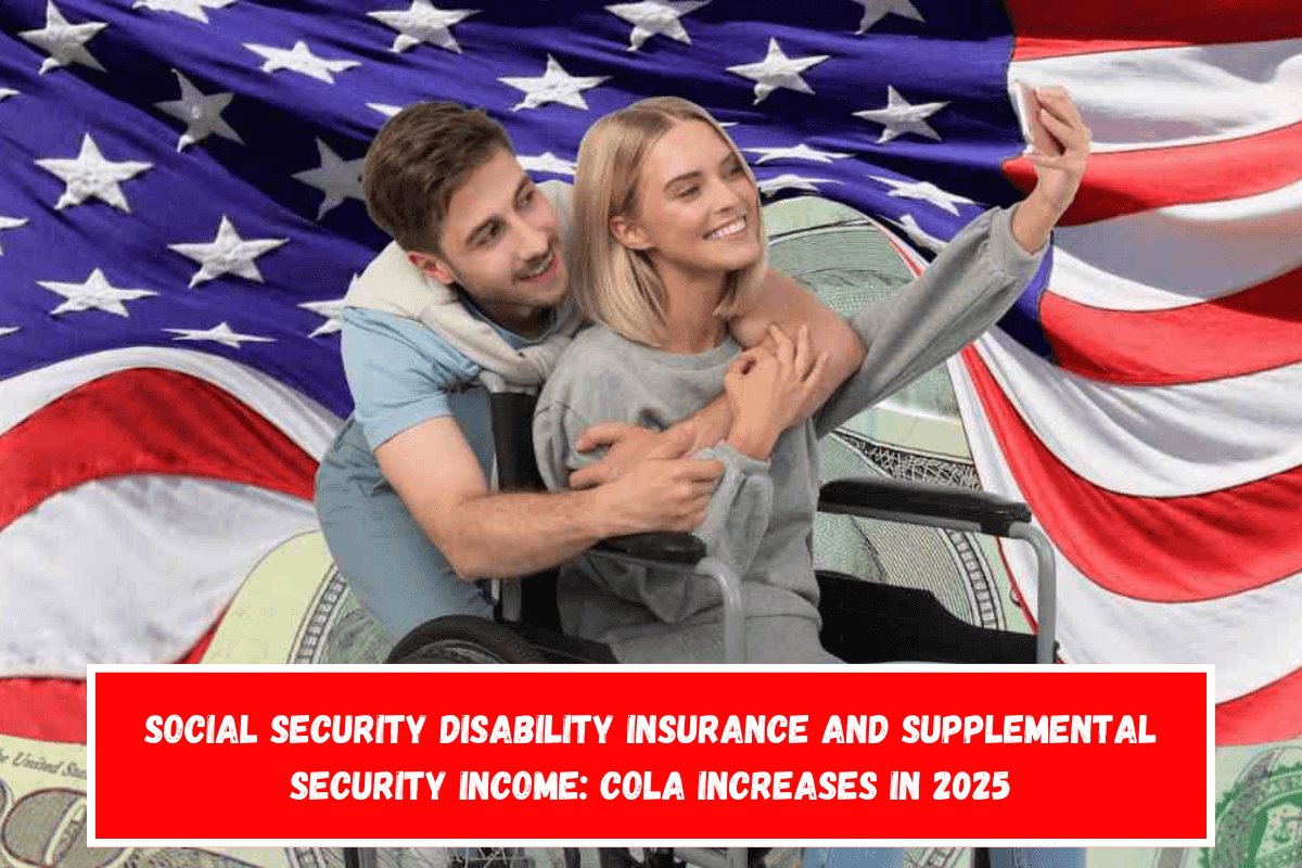 Social Security Disability Insurance and Supplemental Security Income COLA increases in 2025