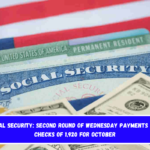 Social Security Second round of Wednesday payments with checks of 1,920 for October