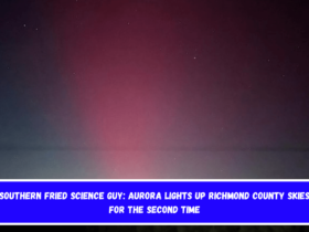 Southern Fried Science Guy Aurora lights up Richmond County skies for the second time