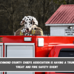 The Richmond County Chiefs Association is having a trunk-or-treat and fire safety event