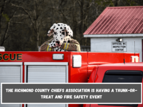 The Richmond County Chiefs Association is having a trunk-or-treat and fire safety event