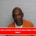 The man is accused of killing his uncle during a fight in Hamlet