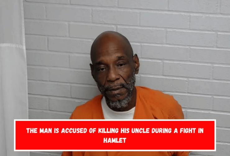 The man is accused of killing his uncle during a fight in Hamlet