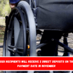 These SSDI recipients will receive 2 direct deposits on the same payment date in November