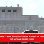 Three convicts were hospitalized after a suspected overdose at the Scotland County prison