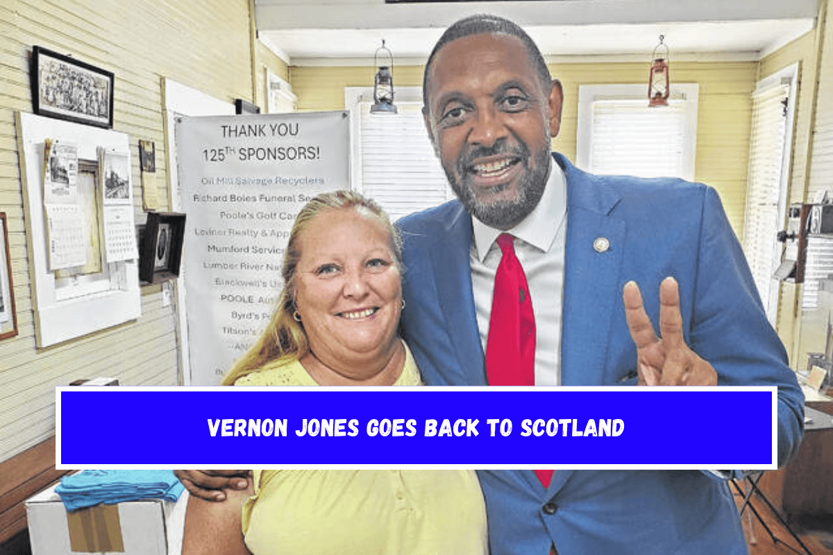 Vernon Jones goes back to Scotland