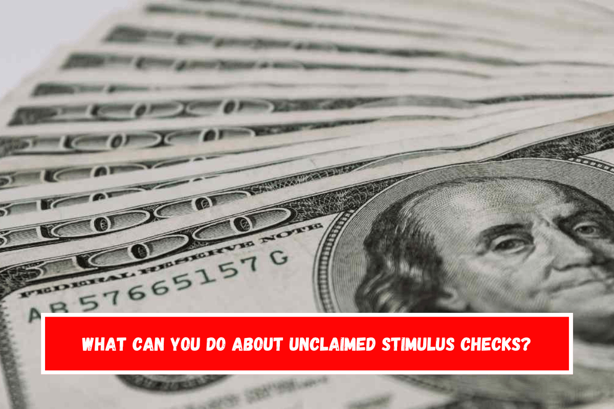 What can you do about unclaimed stimulus checks