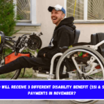 Who will receive 3 different disability benefit (SSI & SSDI) payments in November