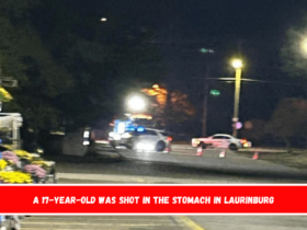 A 17-year-old was shot in the stomach in Laurinburg