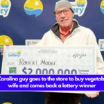 A North Carolina guy goes to the store to buy vegetables for his wife and comes back a lottery winner