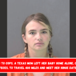 According to cops, a Texas mom left her baby home alone, covered in feces, to travel 400 miles and meet her Hinge date