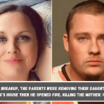 After a breakup, the parents were removing their daughter from the ex's house then he opened fire, killing the mother police