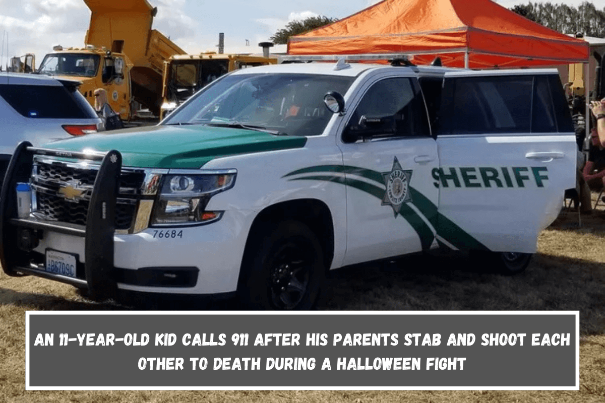 An 11-year-old kid calls 911 after his parents stab and shoot each other to Death during a Halloween fight