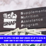 CalFresh How to apply for new SNAP checks of up to $1,756 in California & how to get Food Stamps replacement