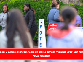 Early voting in North Carolina has a record turnout.Here are the final numbers