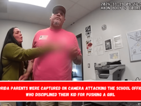 Florida parents were captured on camera attacking the school officer who disciplined their kid for pushing a girl