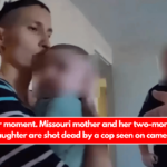 Horror moment. Missouri mother and her two-month-old daughter are shot dead by a cop seen on camera