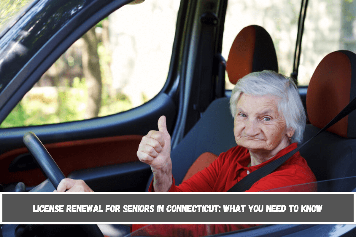 License Renewal for Seniors in Connecticut What You Need to Know