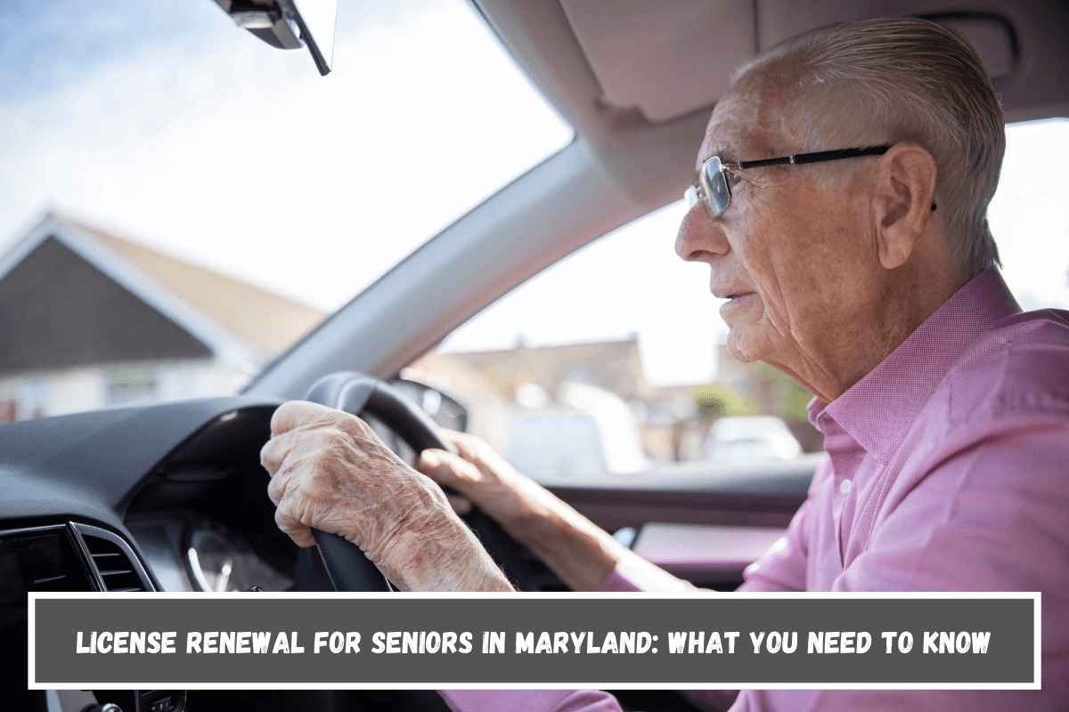 License Renewal for Seniors in Maryland What You Need to Know