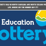 Lottery tickets sold in North Carolina are worth $25,000 per year for life. Where did the winner buy it