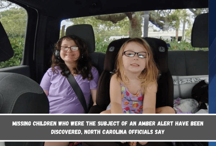 Missing children who were the subject of an AMBER Alert have been discovered, North Carolina officials say