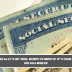 Retirees aged 66-67 to get Social Security payments of up to $3,822 before the 2025 COLA increase