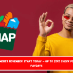 SNAP Payments November Start Today – Up to $292 check food stamp paydays