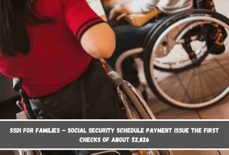 SSDI for families – Social Security schedule payment issue the first checks of about $2,826