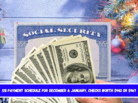 SSI payment schedule for December & January, checks worth $943 or $967