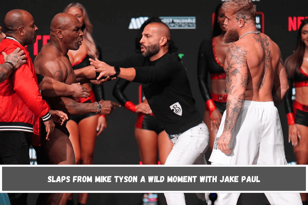 Slaps from Mike Tyson A Wild Moment With Jake Paul