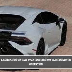 The $300,000 Lamborghini of MLB star Kris Bryant was stolen in a car theft operation