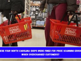 These four North Carolina shops were fined for price scanning errors. Which overcharged customers