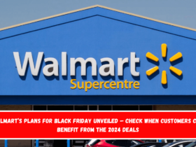 Walmart’s plans for Black Friday unveiled – Check when customers can benefit from the 2024 deals