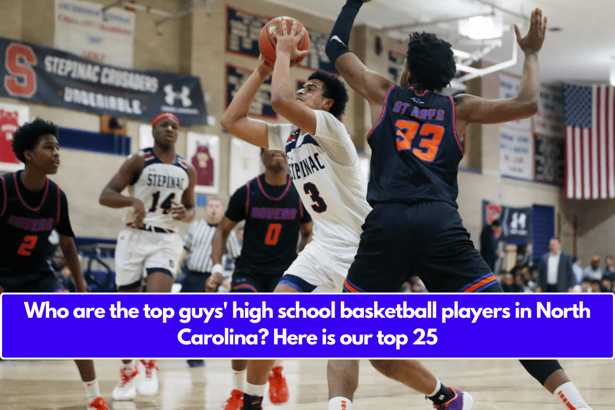 Who are the top guys' high school basketball players in North Carolina? Here is our top 25