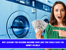 Why leaving the washing machine door like this could save you money on bills