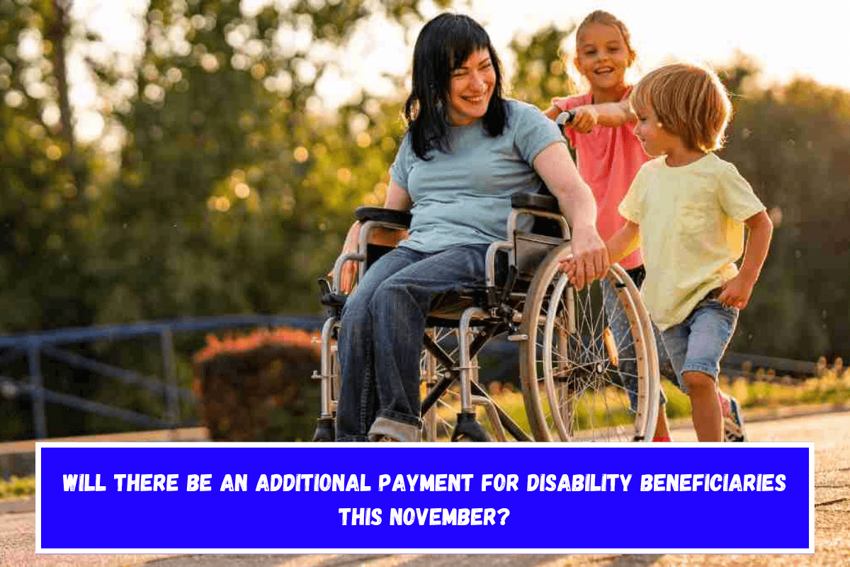 Will there be an additional payment for disability beneficiaries this November