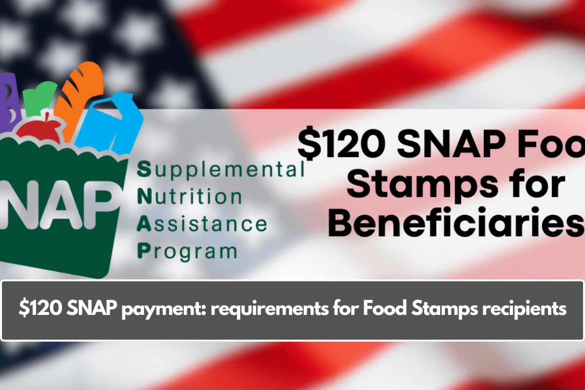 $120 SNAP payment: requirements for Food Stamps recipients