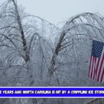 22 years ago North Carolina is hit by a crippling ice storm.