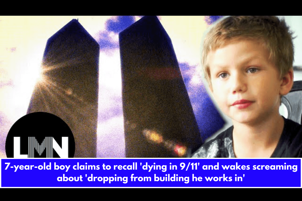 7-year-old boy claims to recall 'dying in 911' and wakes screaming about 'dropping from building he works in'