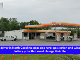 A driver in North Carolina stops at a rural gas station and wins a lottery prize that could change their life